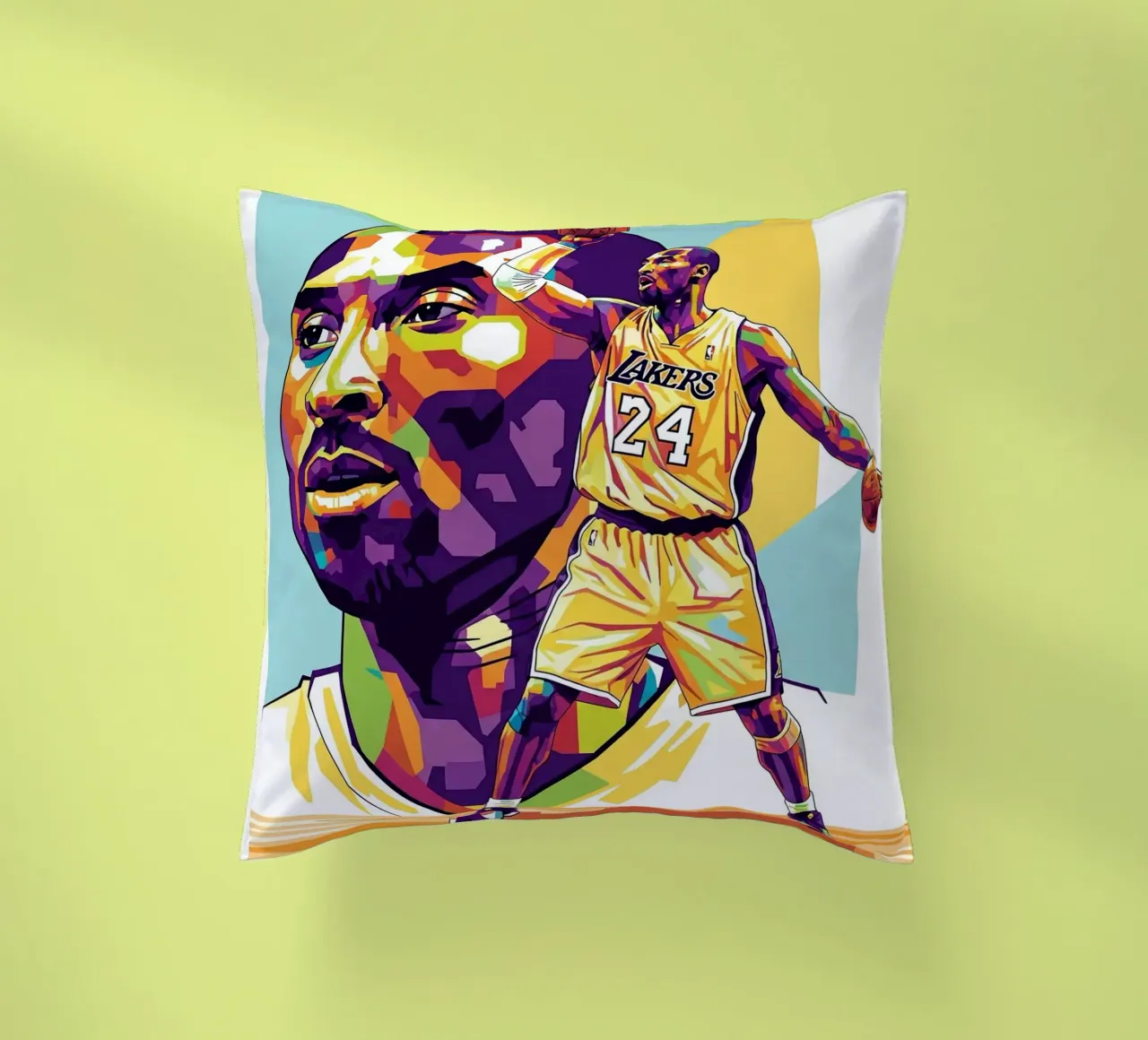 Kobe Bryant-WPAP art 1 cuscino da Hantamrata