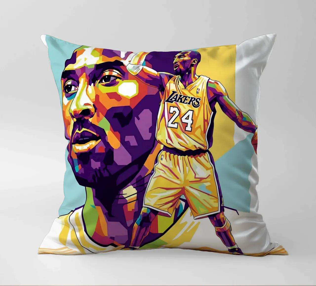 Kobe Bryant-WPAP art 1 cuscino da Hantamrata