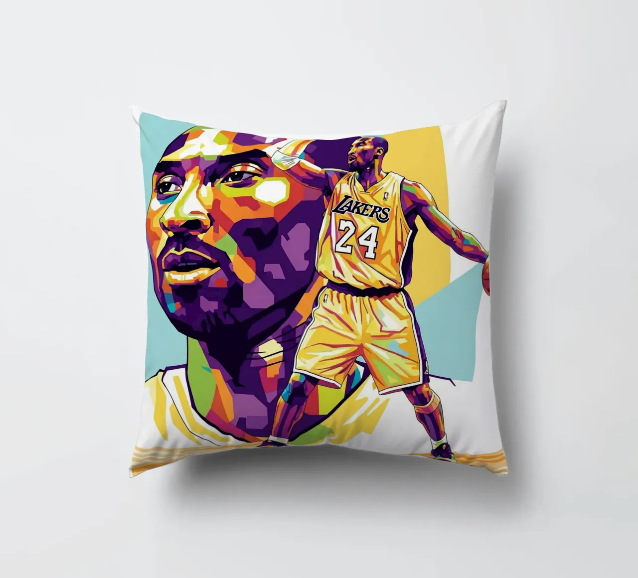 Kobe Bryant-WPAP art 1 cuscino da Hantamrata
