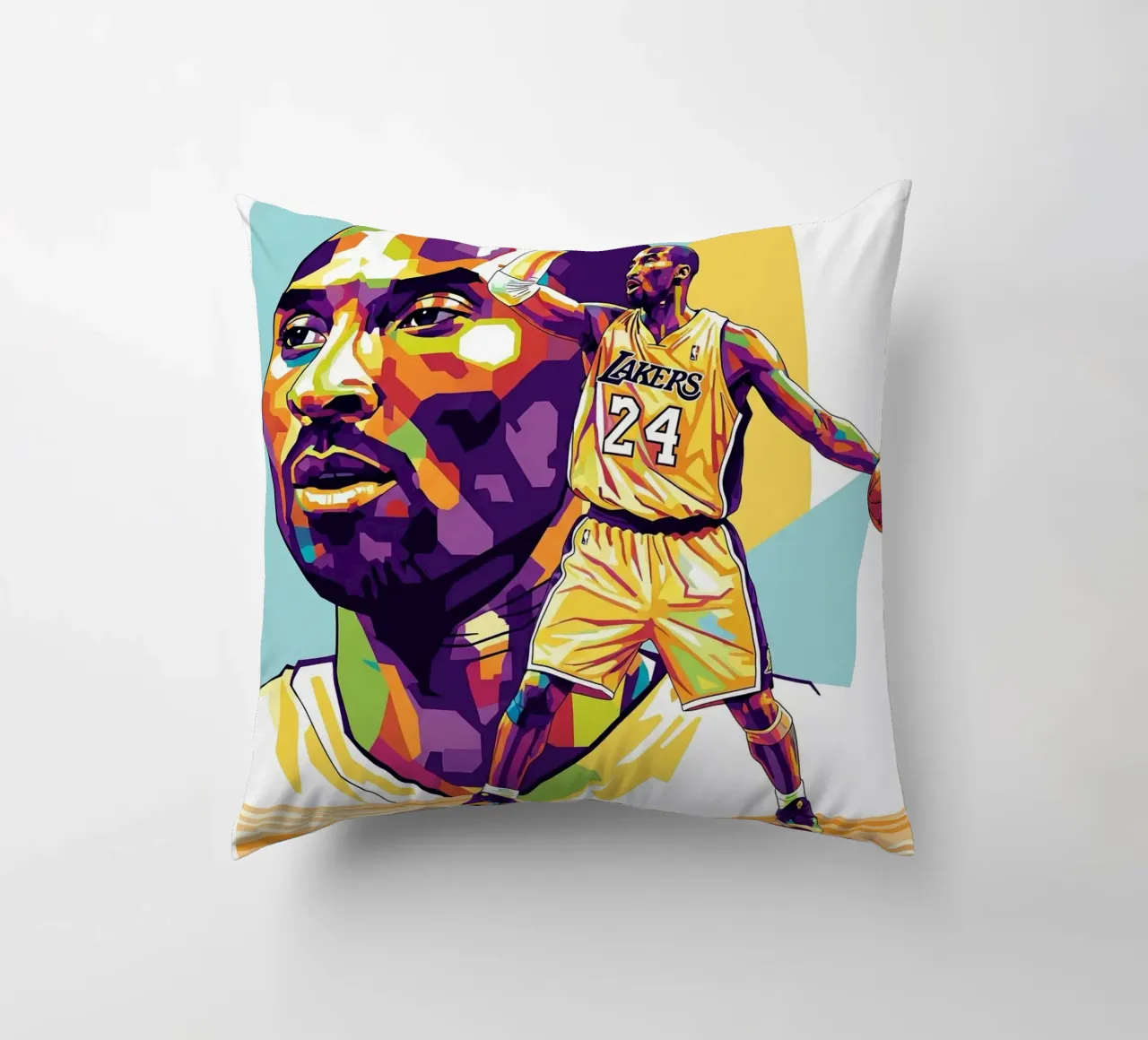 Kobe Bryant-WPAP art 1 cuscino da Hantamrata