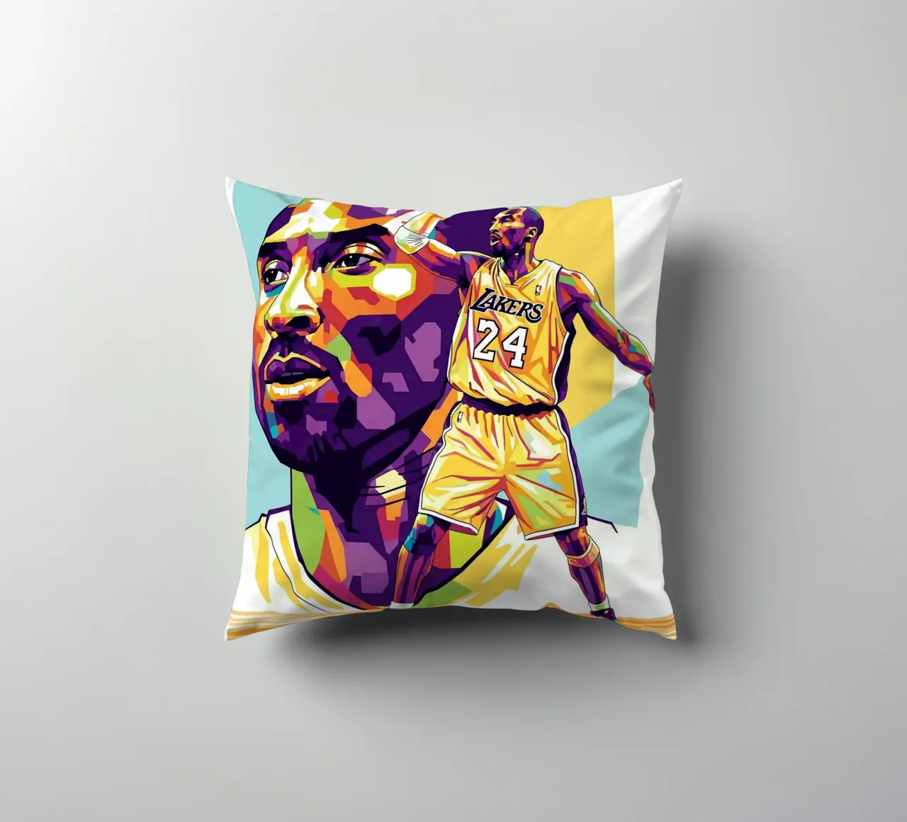 Kobe Bryant-WPAP art 1 cuscino da Hantamrata