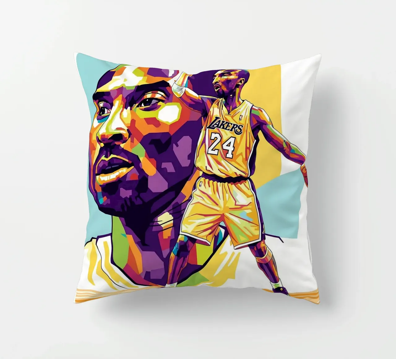 Kobe Bryant-WPAP art 1 cuscino da Hantamrata