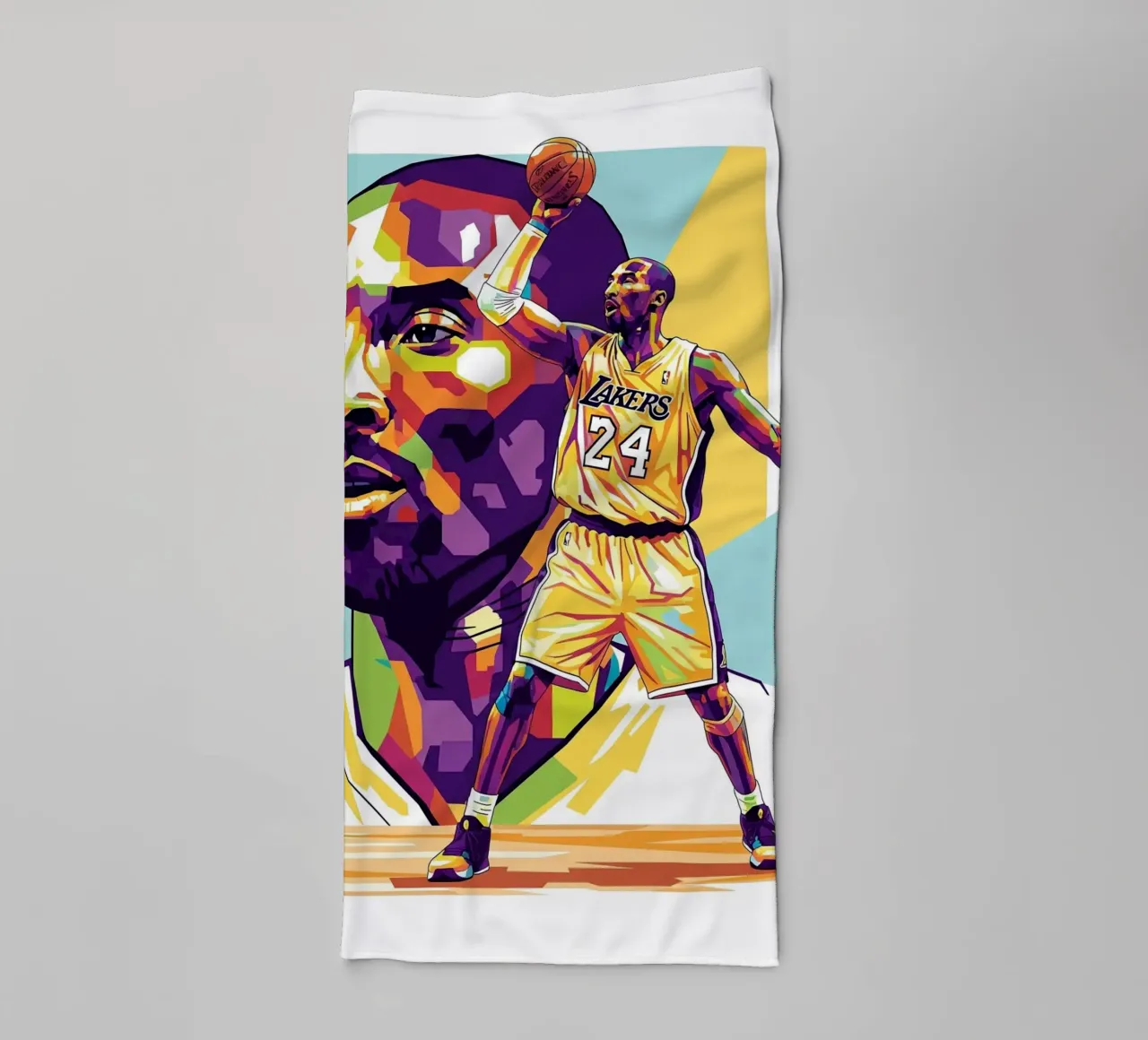 Kobe Bryant-WPAP art 1 asciugamano da bagno da Hantamrata