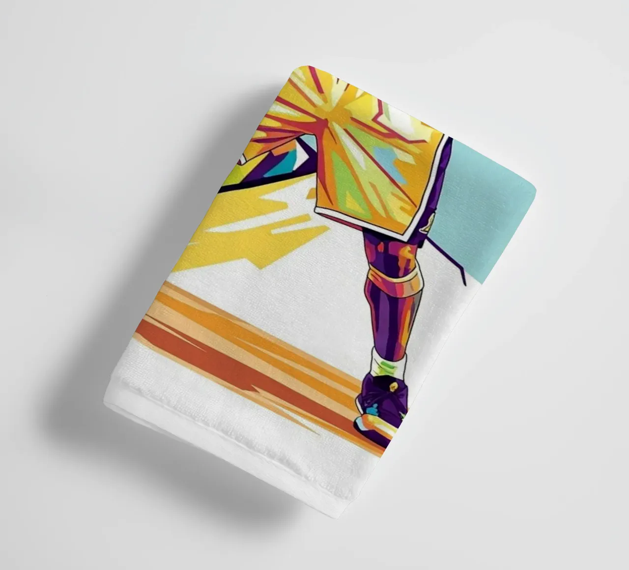 Kobe Bryant-WPAP art 1 asciugamano da bagno da Hantamrata