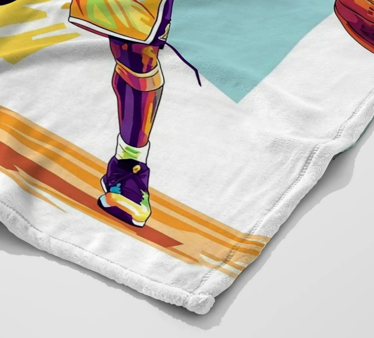 Kobe Bryant-WPAP art 1 coperta in pile da Hantamrata