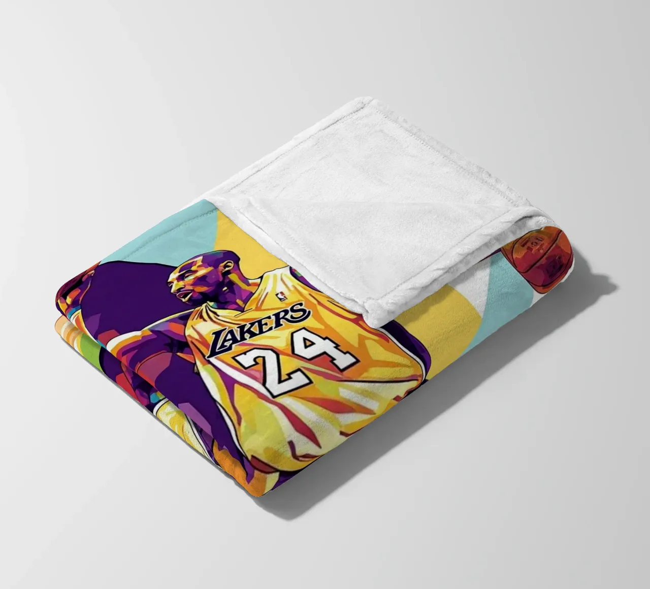 Kobe Bryant-WPAP art 1 coperta in pile da Hantamrata
