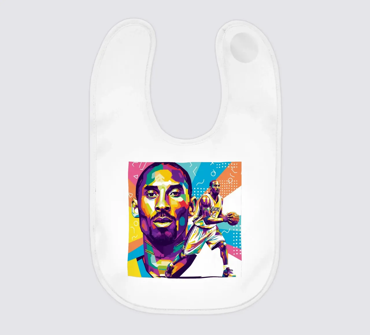 Kobe Bryant-WPAP art 2 bavaglino da Hantamrata