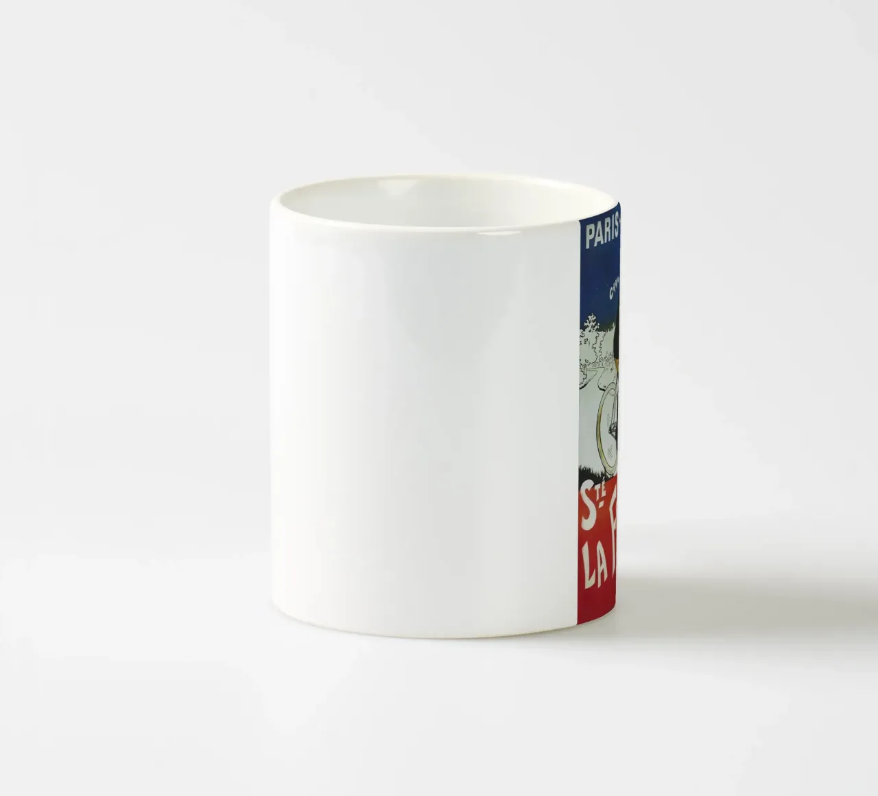 bicicletta tazza in ceramica da Elliott Walsh
