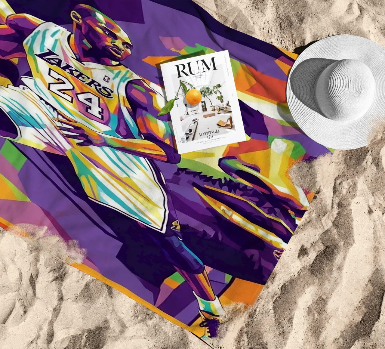 Kobe Bryant-WPAP art 4 telo mare da Hantamrata