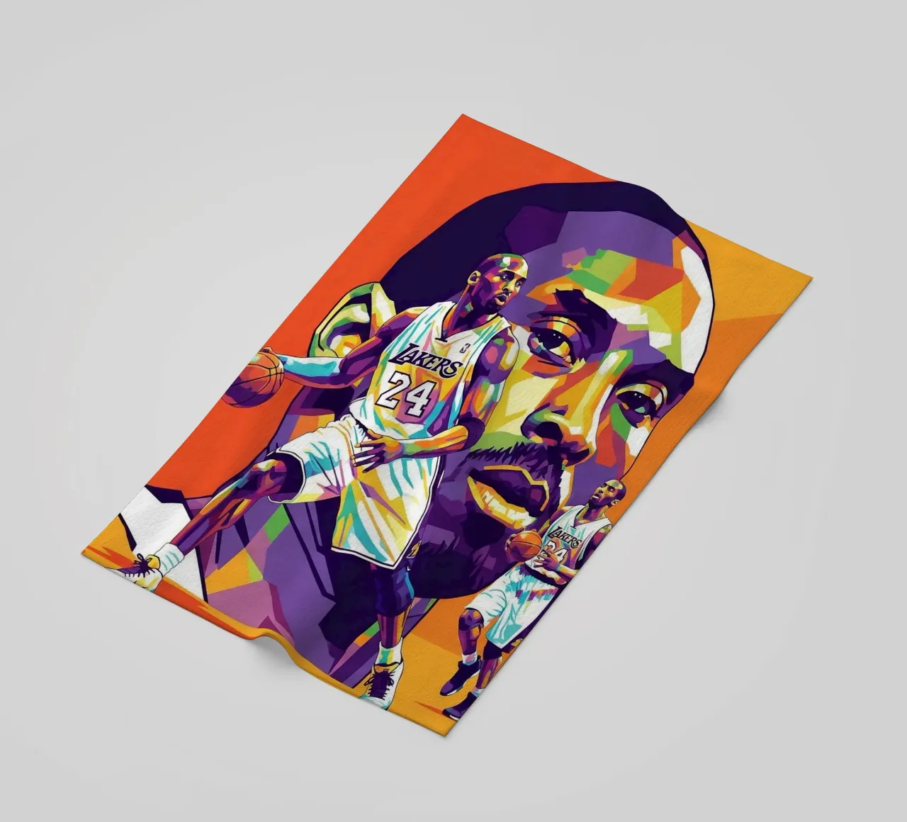Kobe Bryant-WPAP art 4 telo mare da Hantamrata