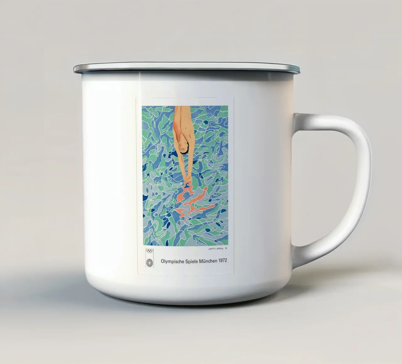 The Driver tazza in smalto da janetlynn