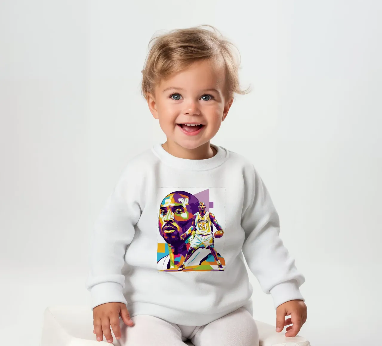 Kobe Bryant-WPAP art 3 felpa neonato da Hantamrata