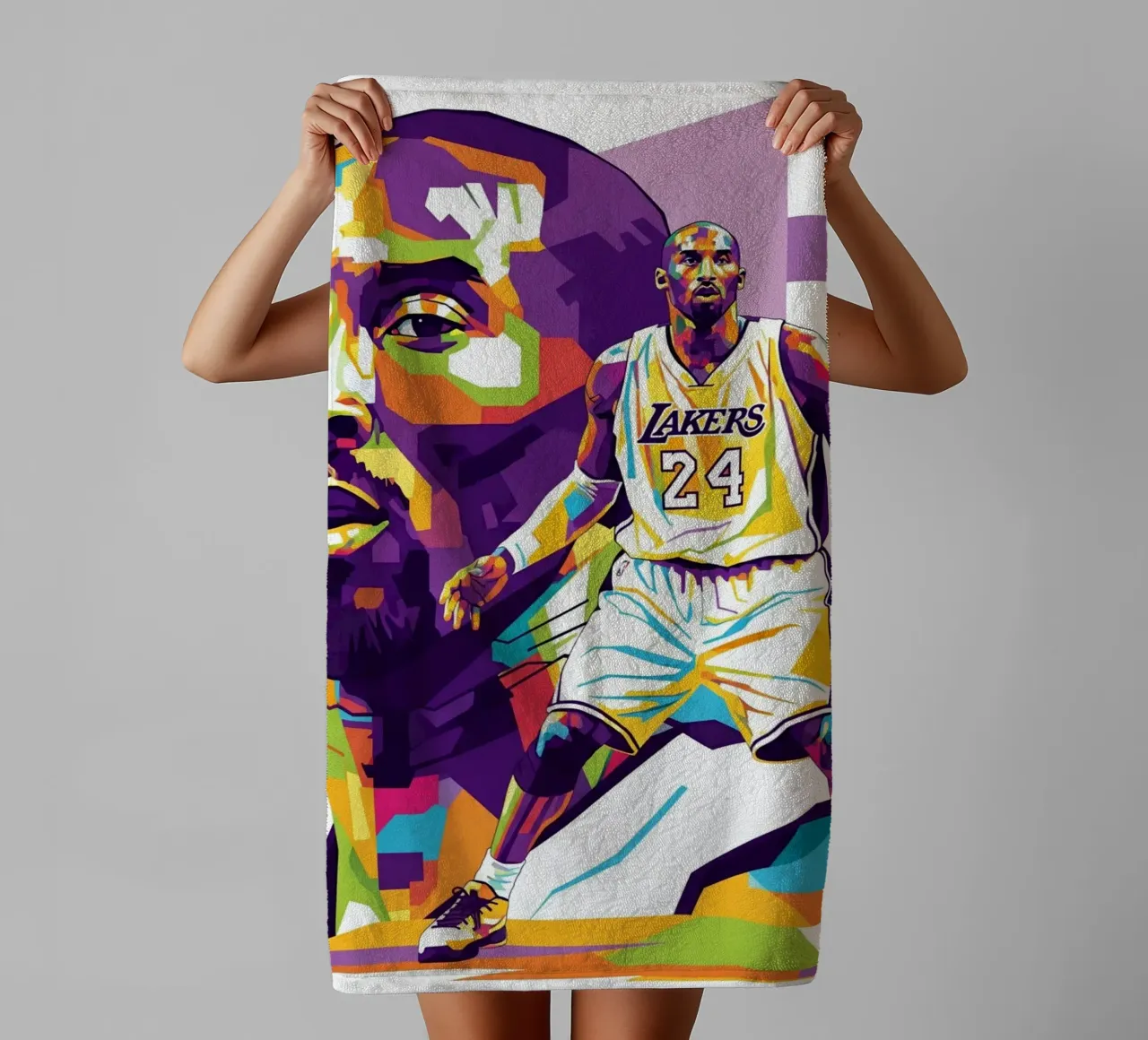 Kobe Bryant-WPAP art 3 asciugamano da bagno da Hantamrata