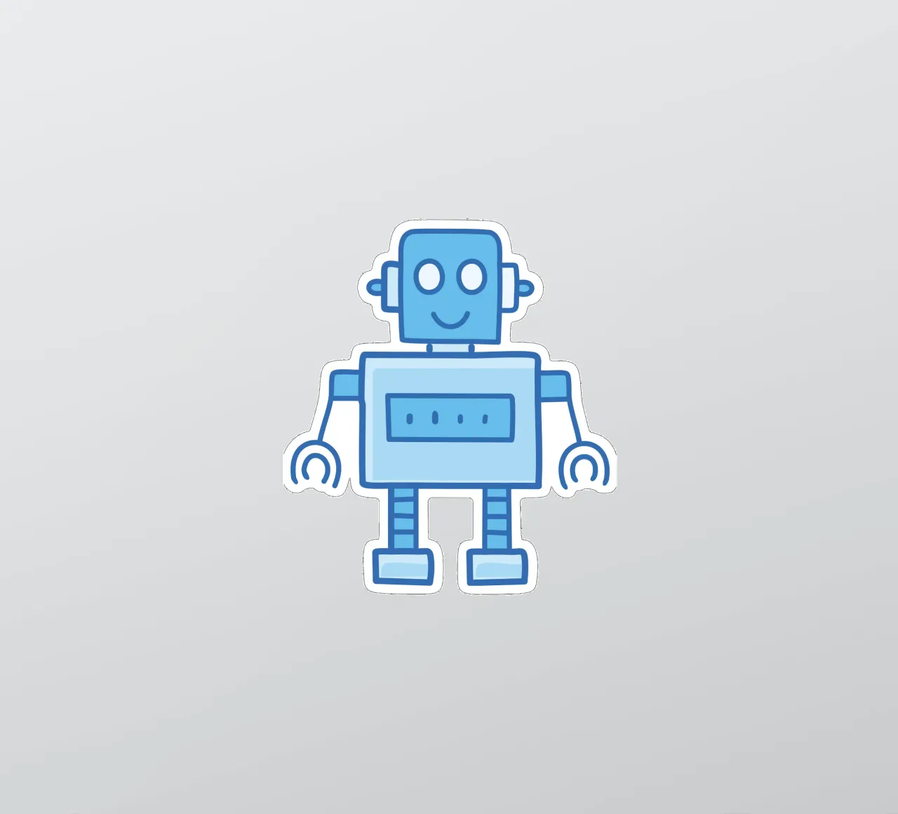 Ptit Robot 7 adesivo da Rezh creations