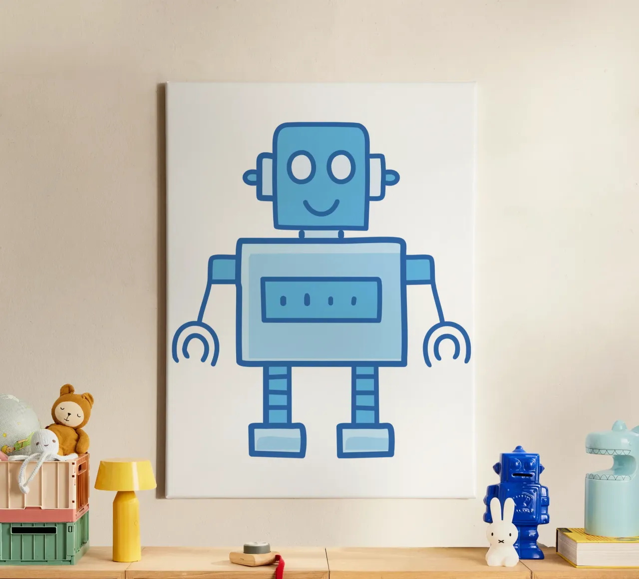 Ptit Robot 7 tela da Rezh creations