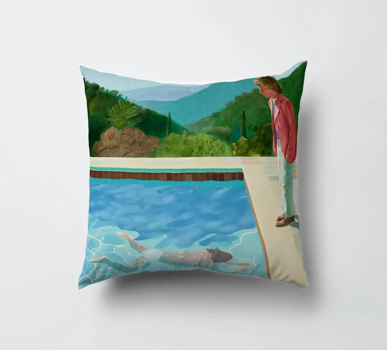 Swimming Pool cuscino da janetlynn