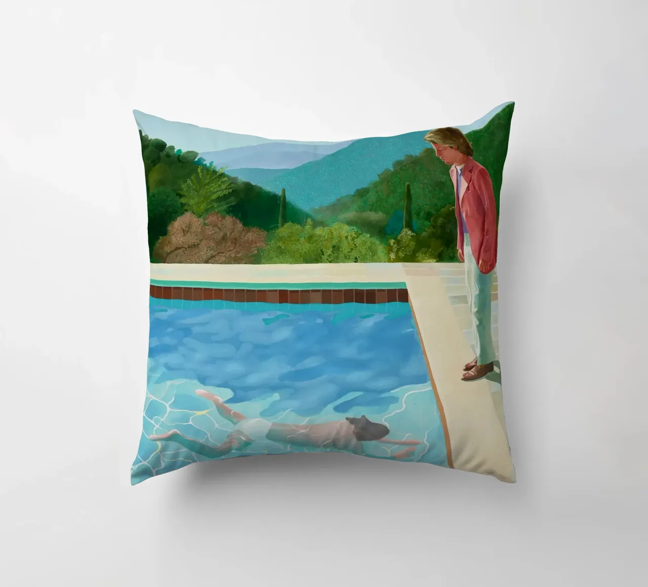 Swimming Pool cuscino da janetlynn