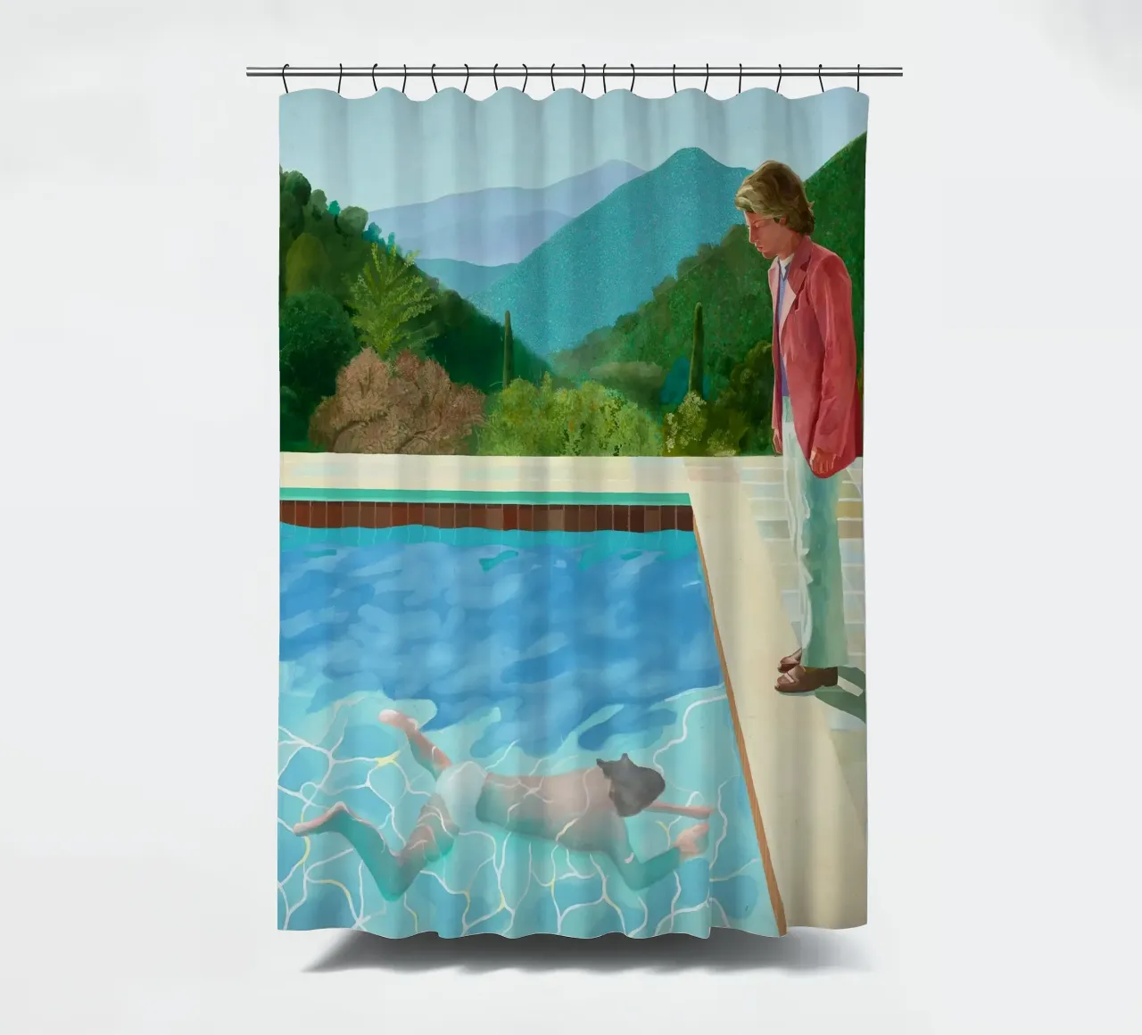 Swimming Pool tenda da doccia da janetlynn
