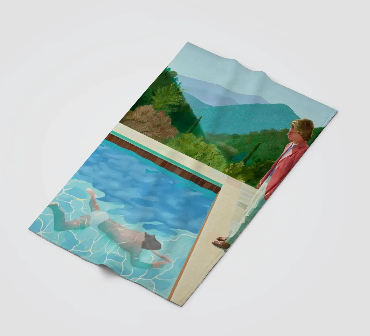 Swimming Pool coperta in pile da janetlynn