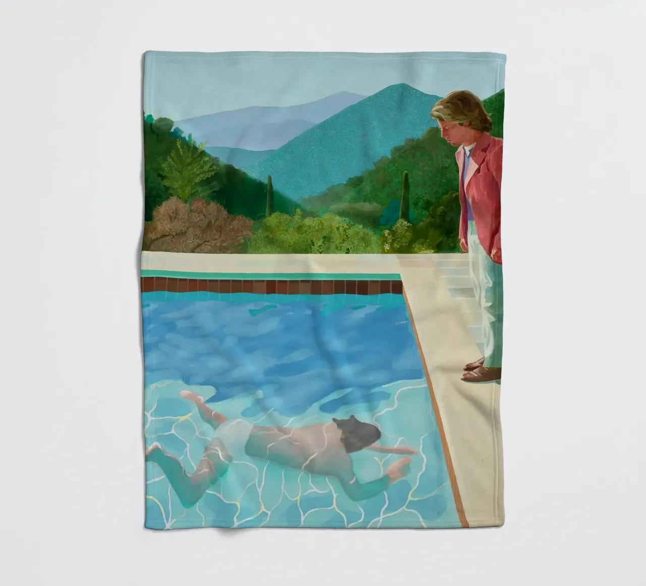 Swimming Pool coperta in pile da janetlynn