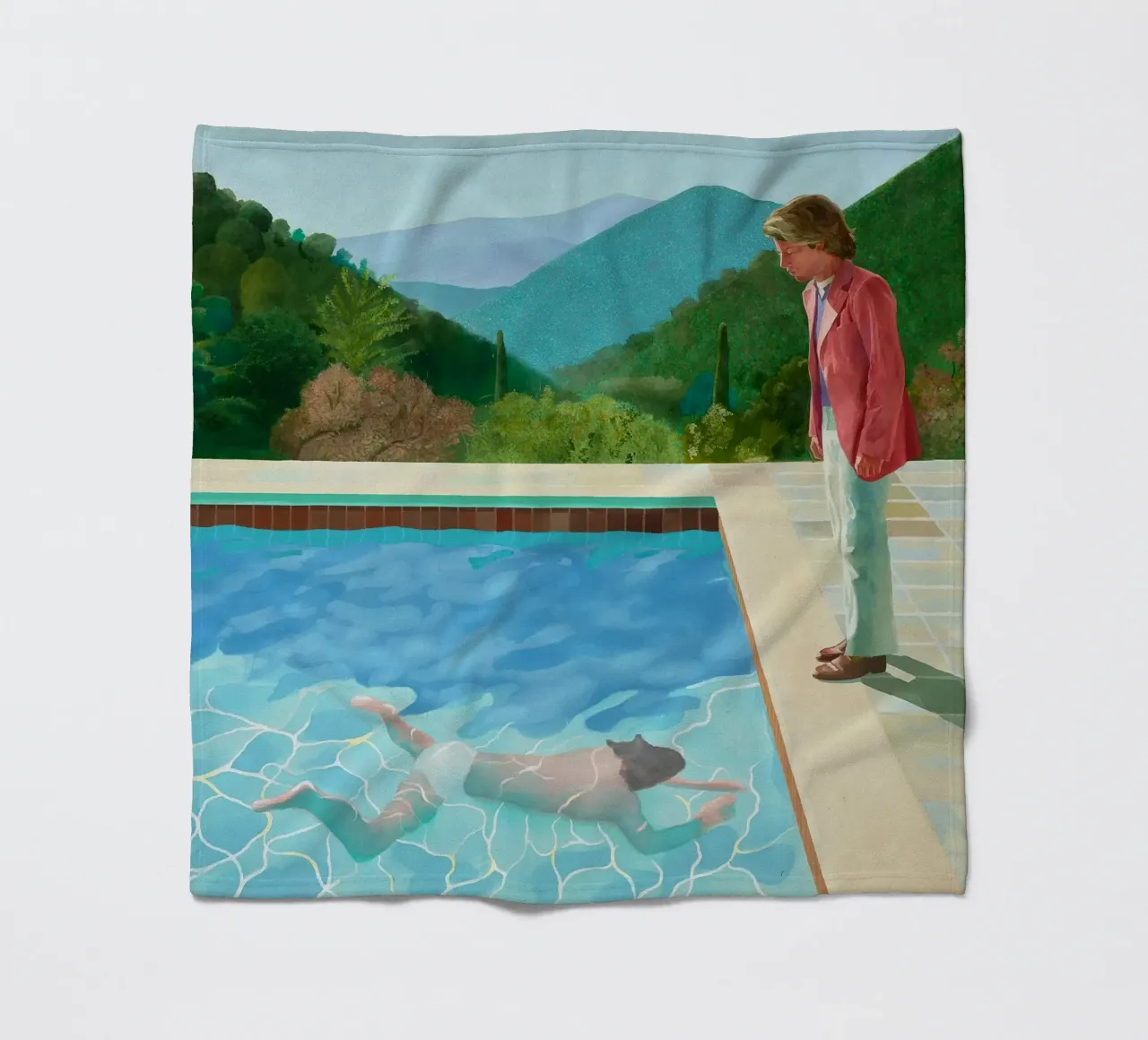 Swimming Pool coperta in pile da janetlynn