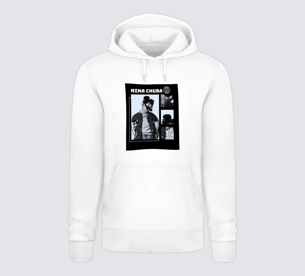 portrait Nina Chuba hoodie by vintage