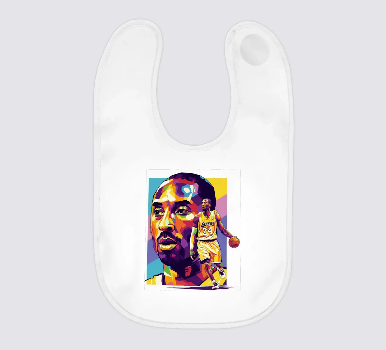 Kobe Bryant-WPAP art 6 bavaglino da Hantamrata