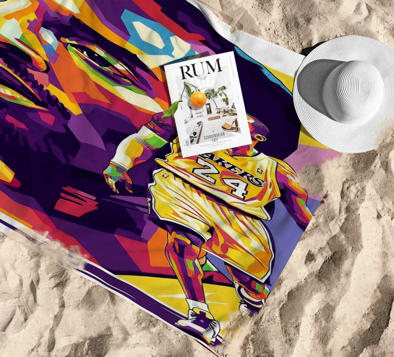 Kobe Bryant-WPAP art 6 telo mare da Hantamrata