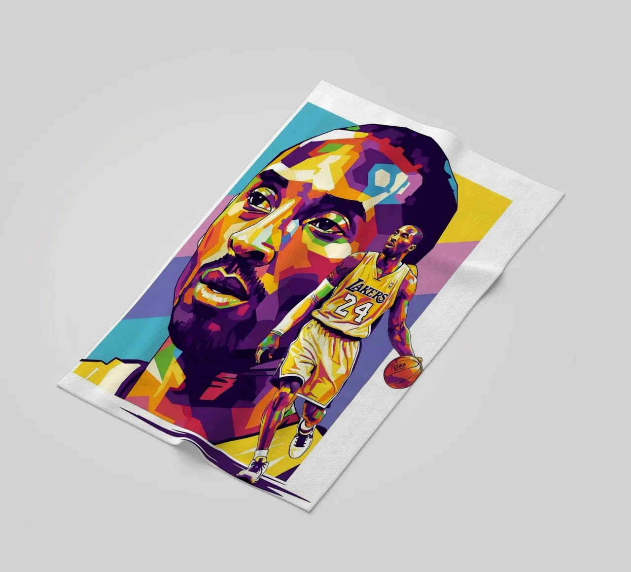 Kobe Bryant-WPAP art 6 telo mare da Hantamrata