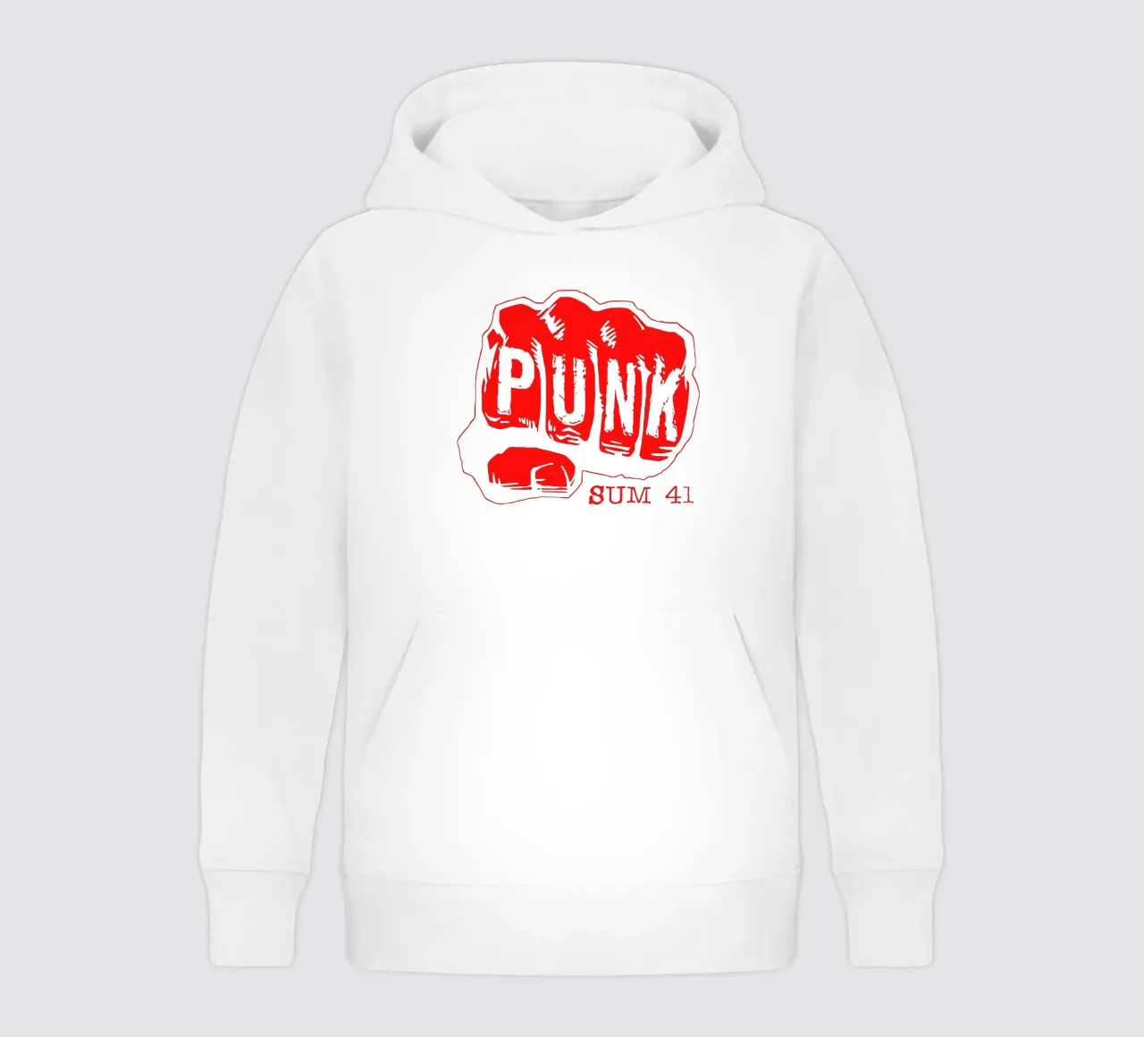 Tshirt classica Punch Punk by SUM 41 felpa bambino con cappuccio da av3ribrand
