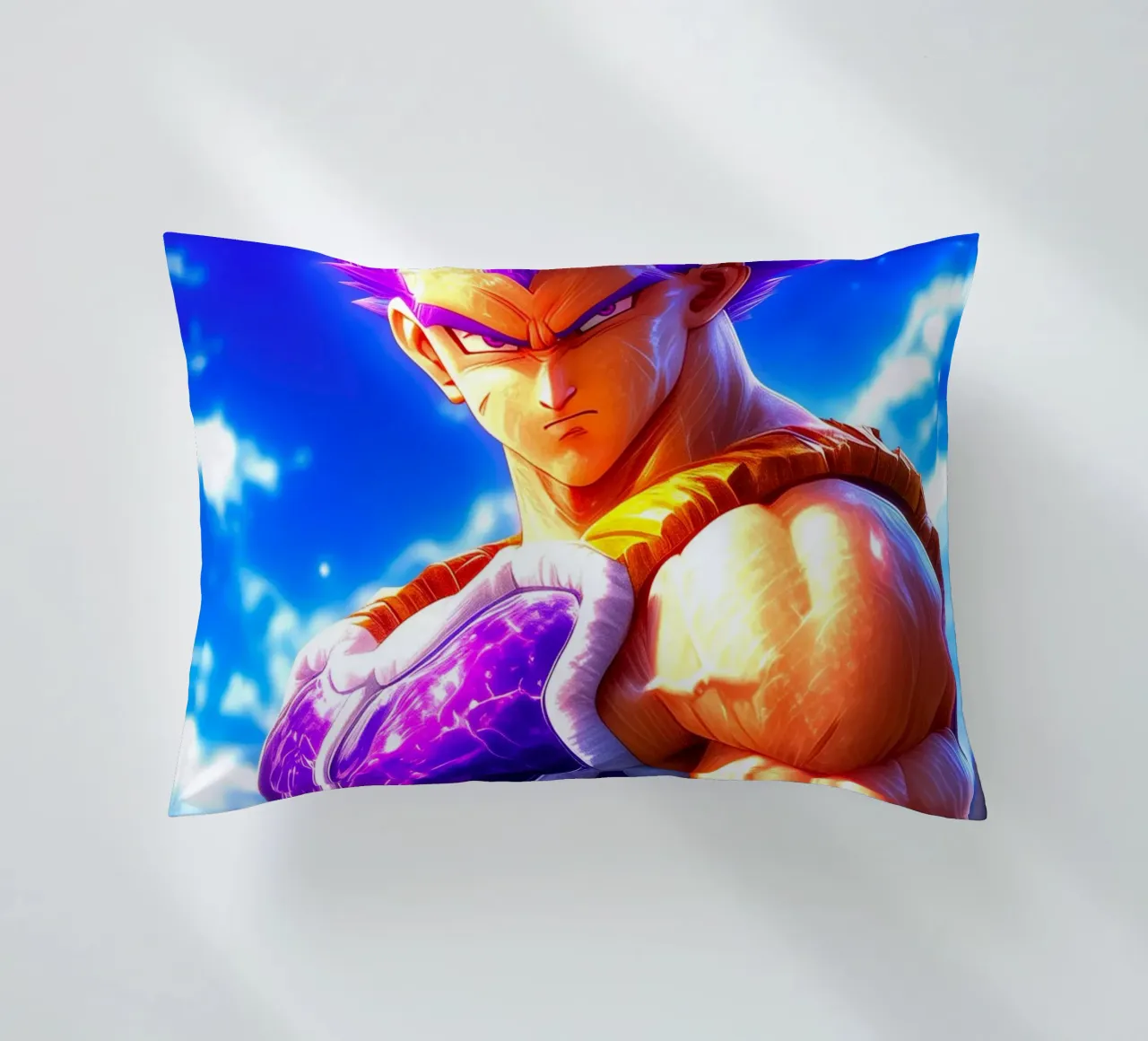 Vegeta Dragon Ball decorative cushion by Fleur de Lys