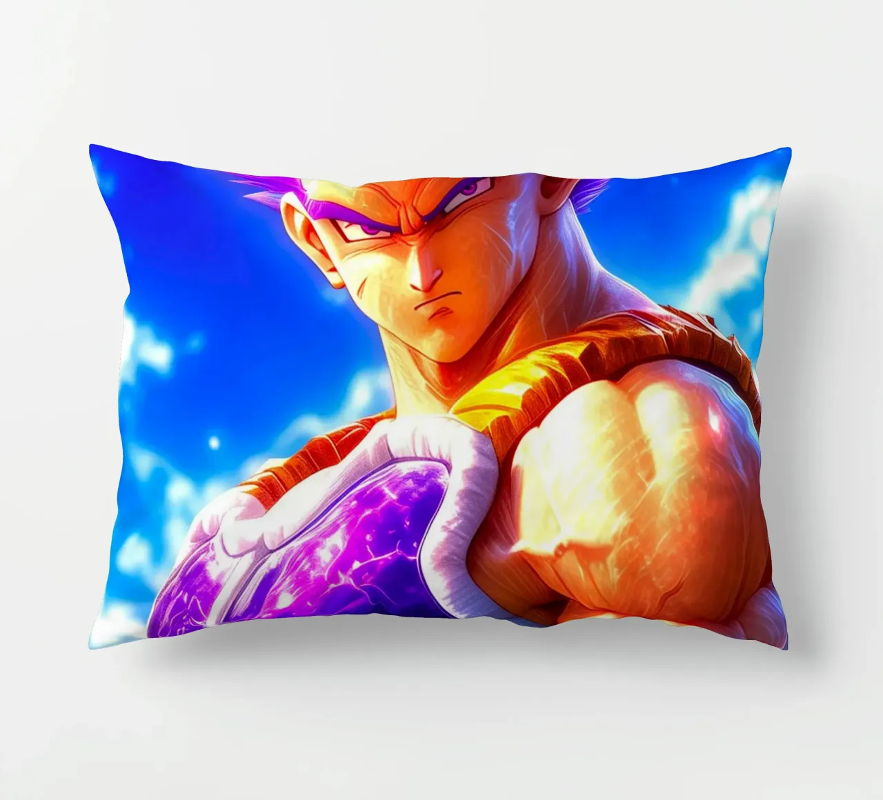 Vegeta Dragon Ball decorative cushion by Fleur de Lys