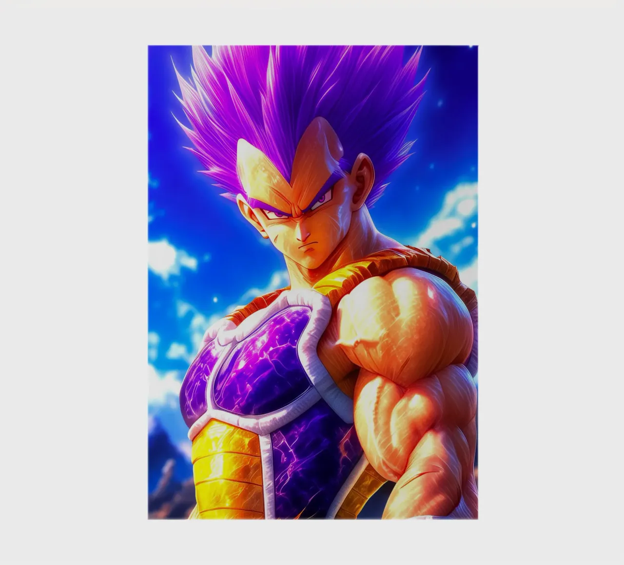 Vegeta Dragon Ball notebook by Fleur de Lys