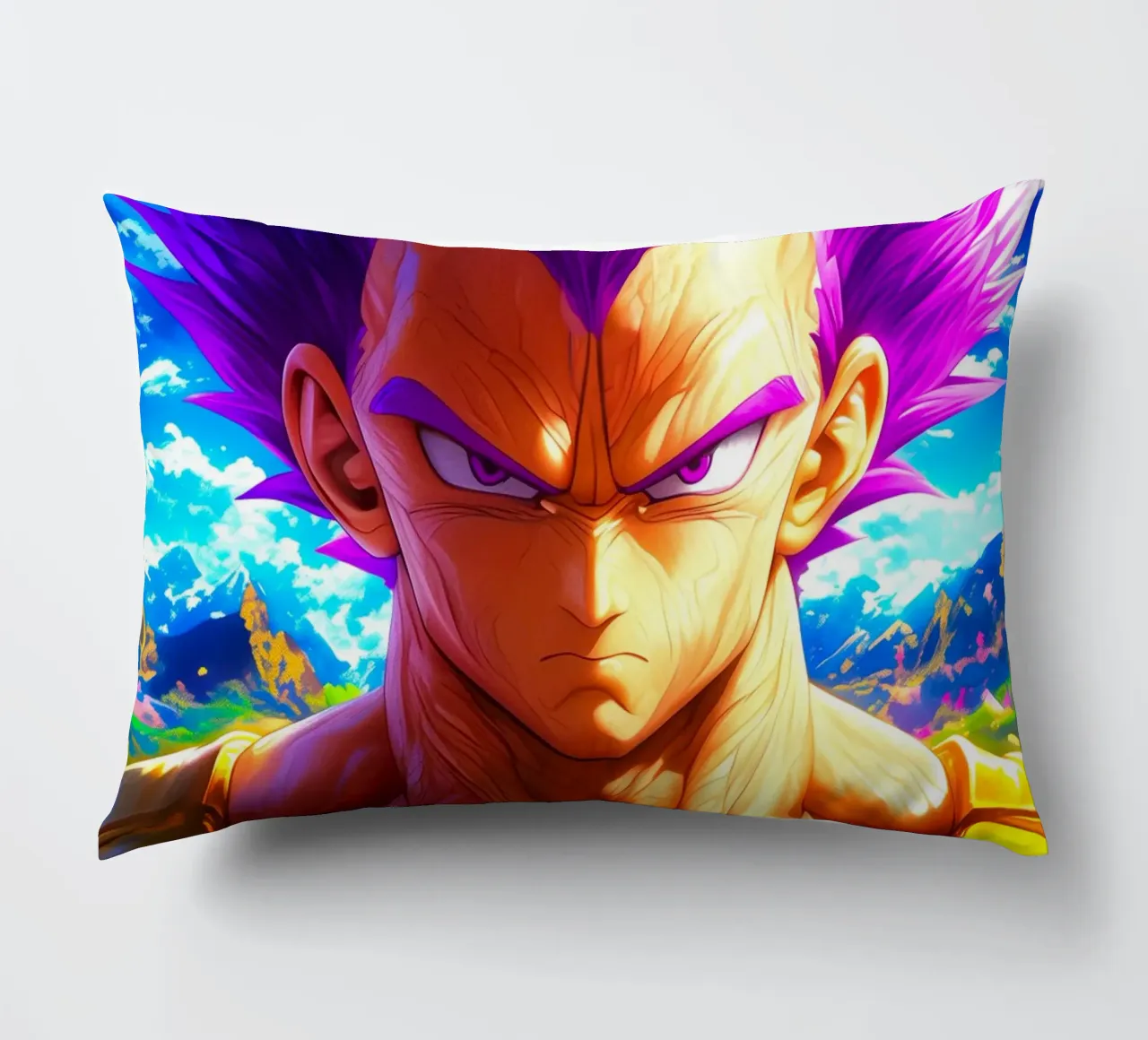 Vegeta Dragon Ball decorative cushion by Fleur de Lys
