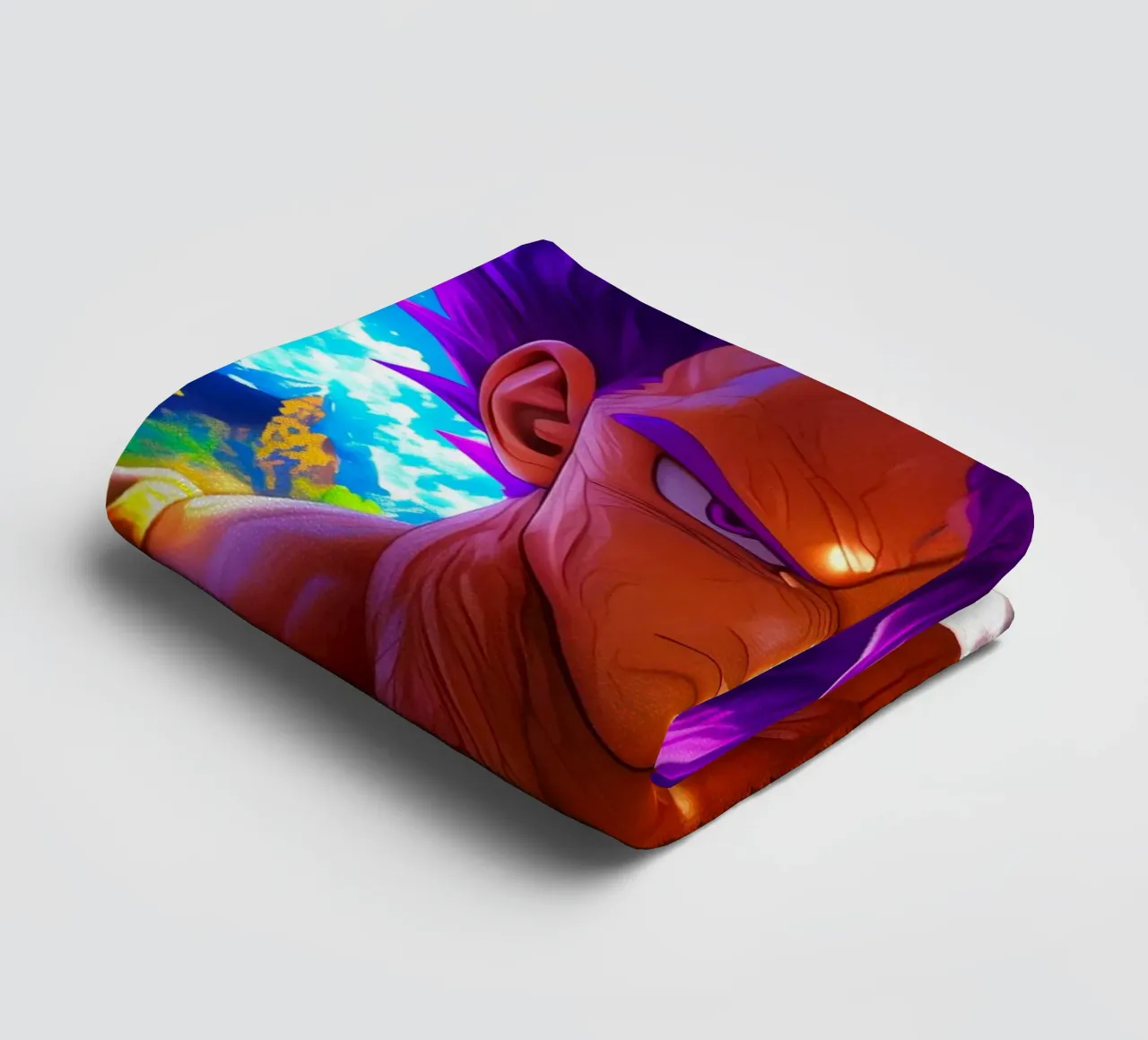 Vegeta Dragon Ball towel by Fleur de Lys