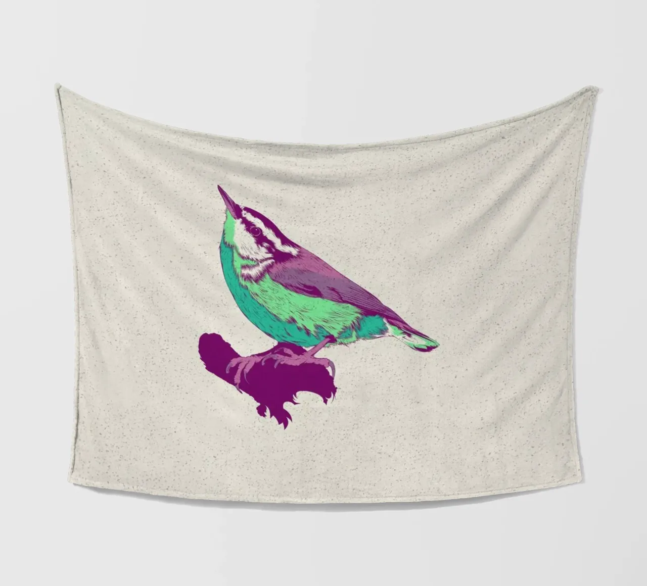 Bird 01 coperta in pile da Cranio Dsgn