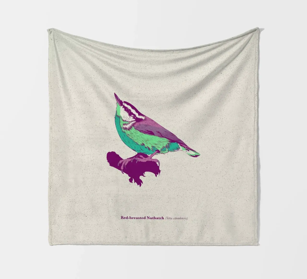 Bird 01 coperta in pile da Cranio Dsgn