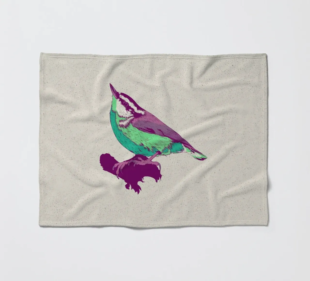 Bird 01 coperta in pile da Cranio Dsgn