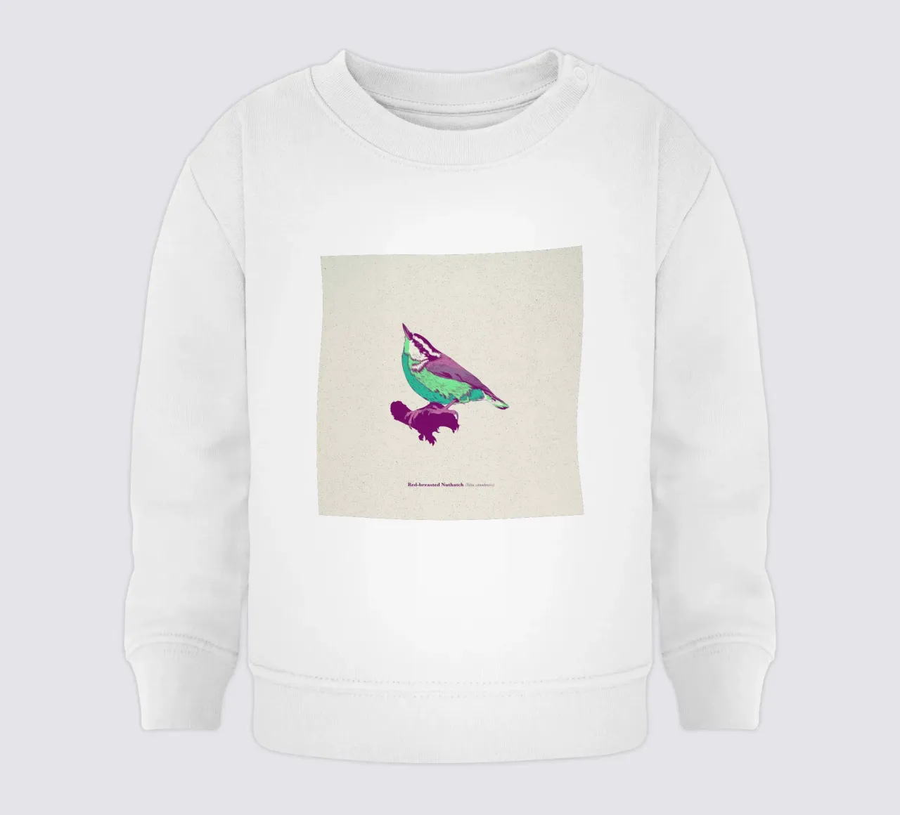 Bird 01 felpa neonato da Cranio Dsgn