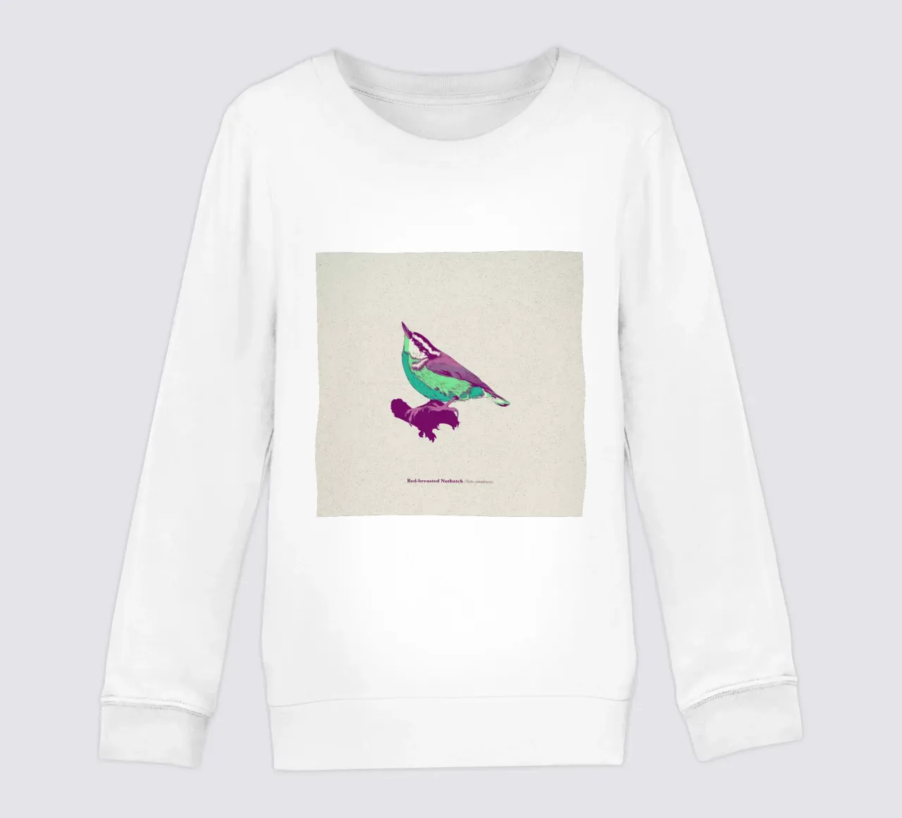 Bird 01 felpa bambino da Cranio Dsgn