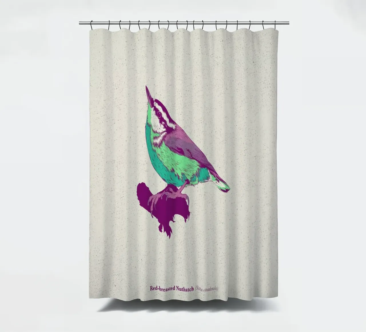 Bird 01 tenda da doccia da Cranio Dsgn