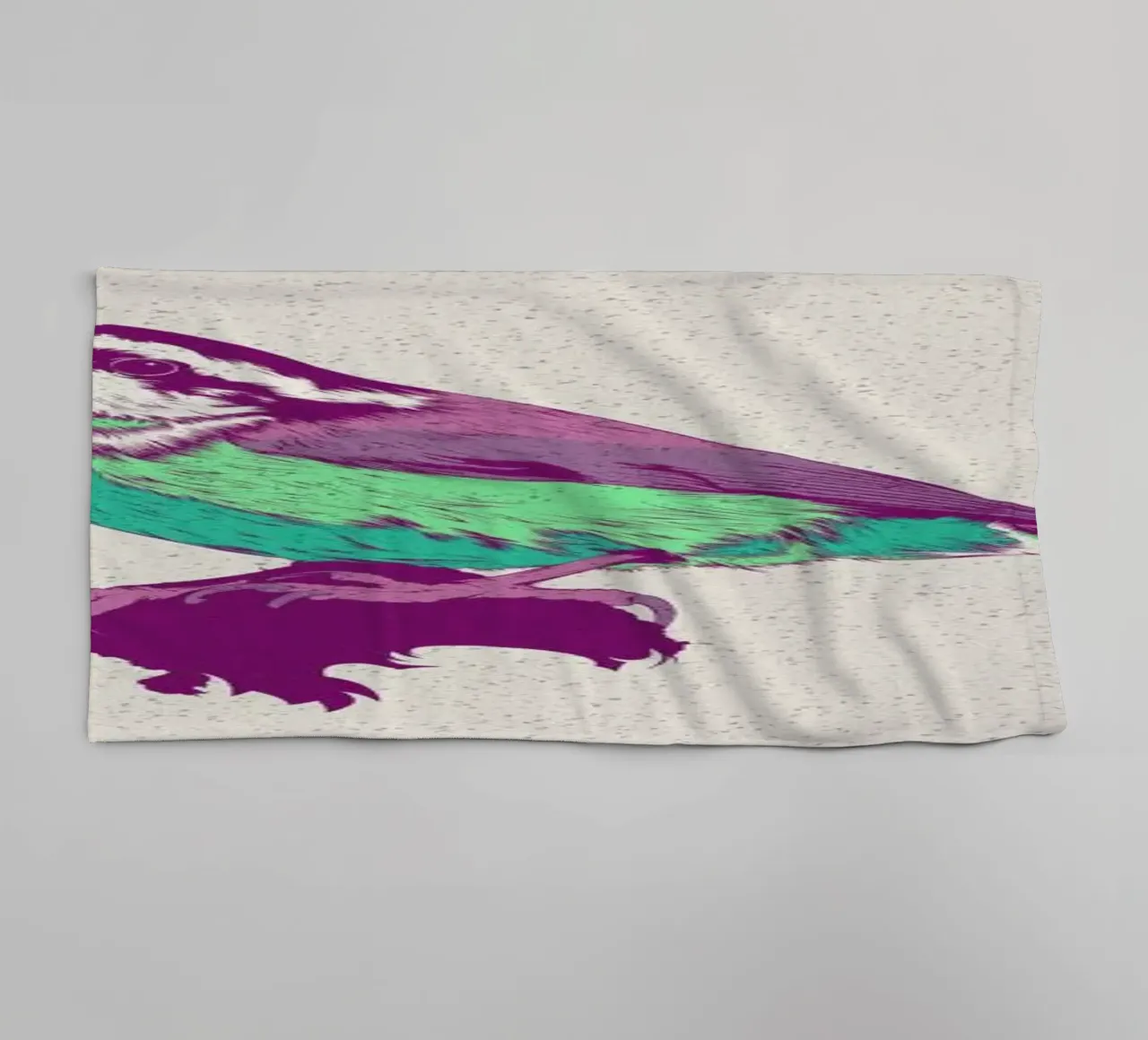 Bird 01 asciugamano da bagno da Cranio Dsgn