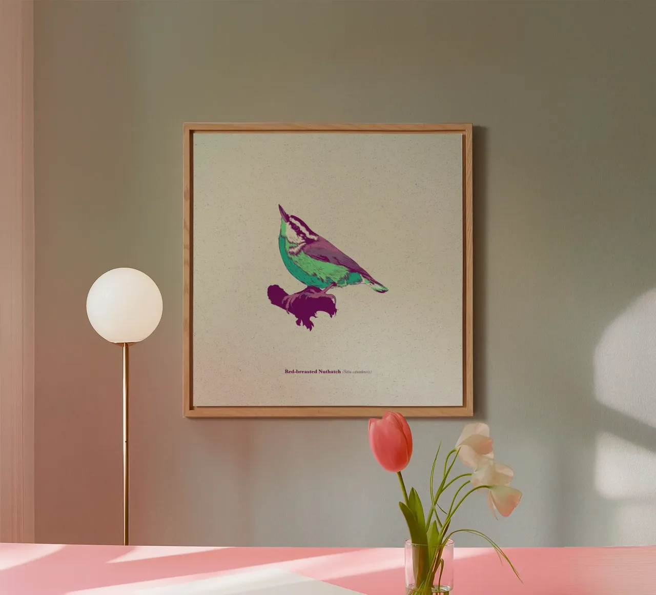 Bird 01 alluminio dibond da Cranio Dsgn