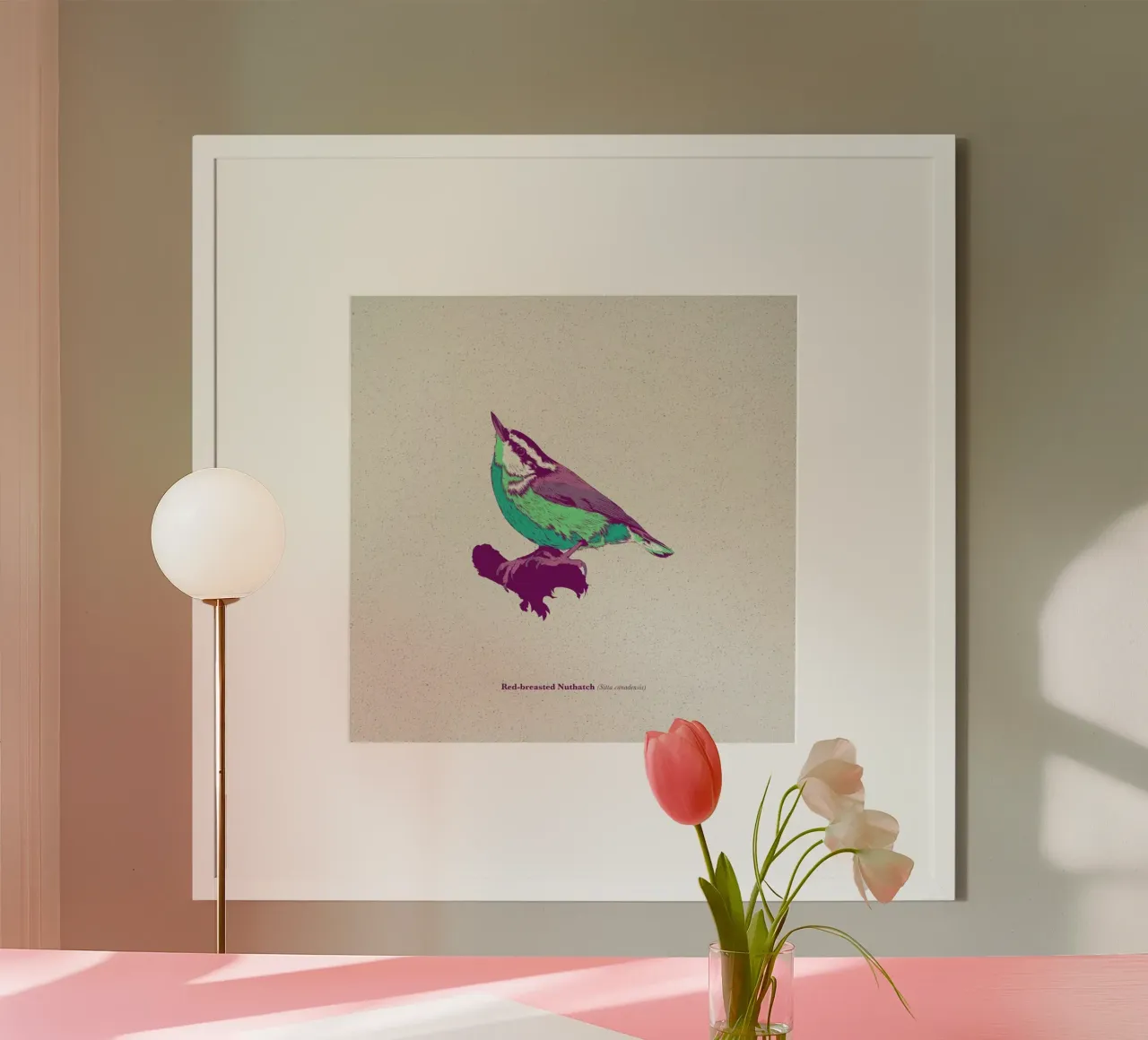 Bird 01 carta hahnemühle da Cranio Dsgn