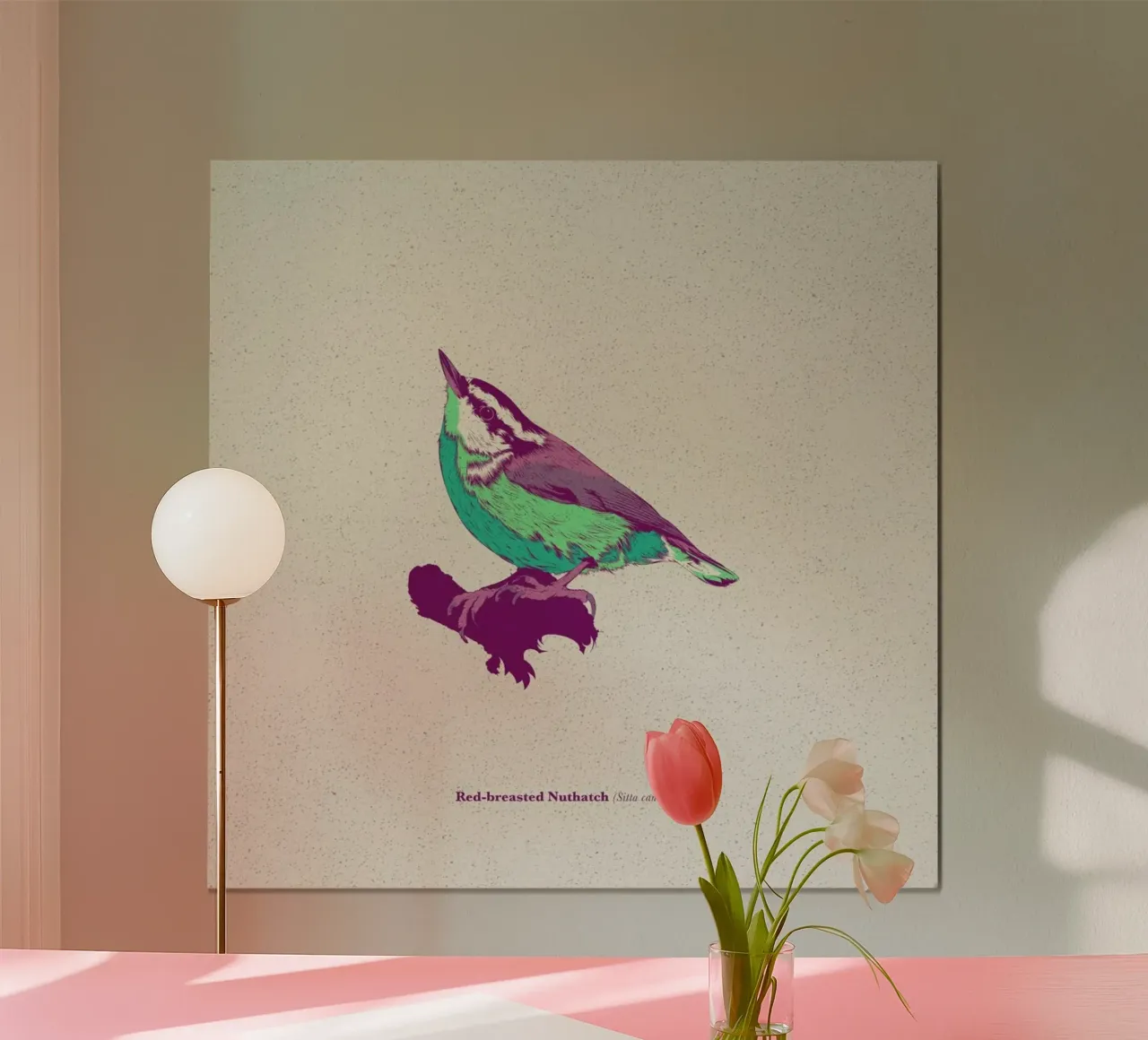 Bird 01 carta hahnemühle da Cranio Dsgn