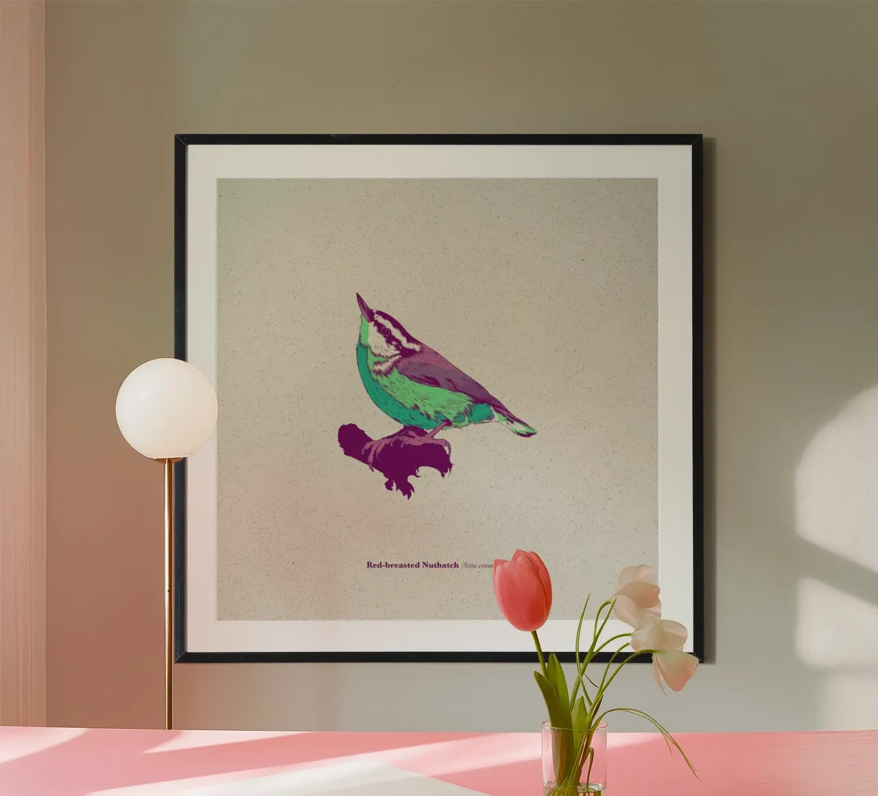 Bird 01 carta hahnemühle da Cranio Dsgn