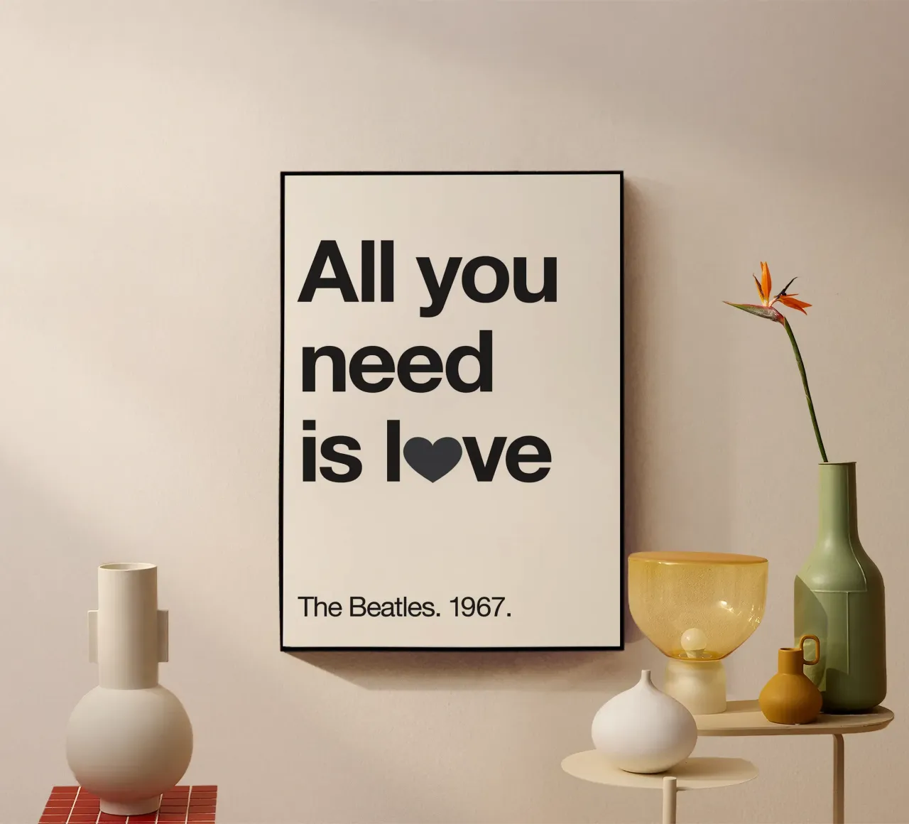 Bisogno d'amore plexiglass da Eva Rogers