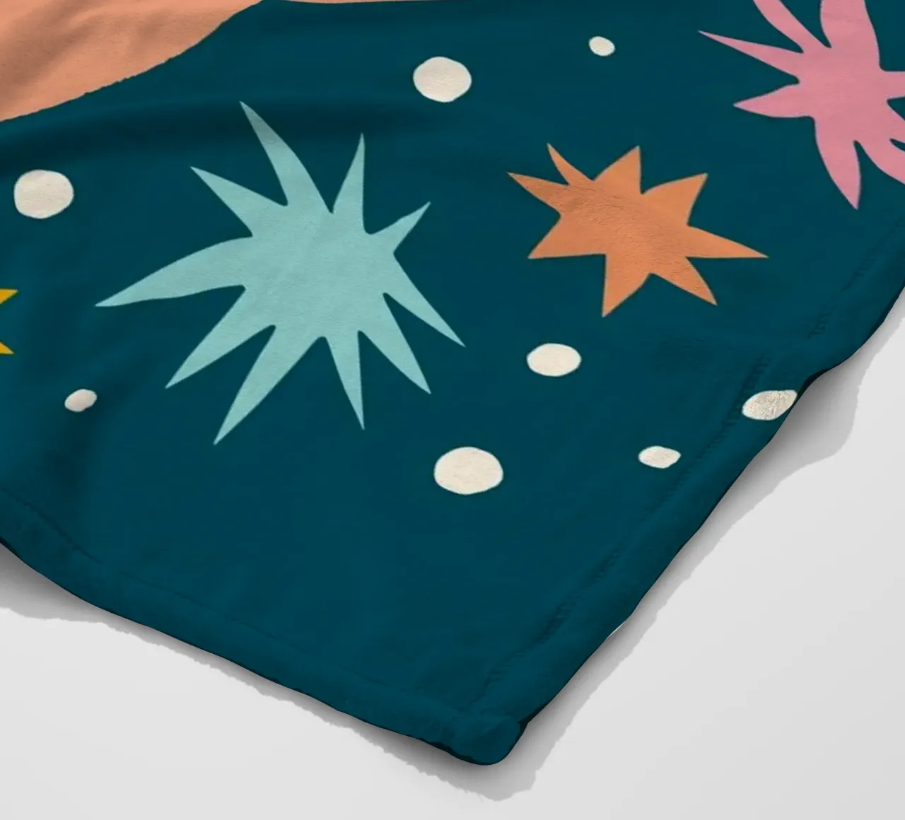 Happy Christmas No 42 coperta in pile da treechild