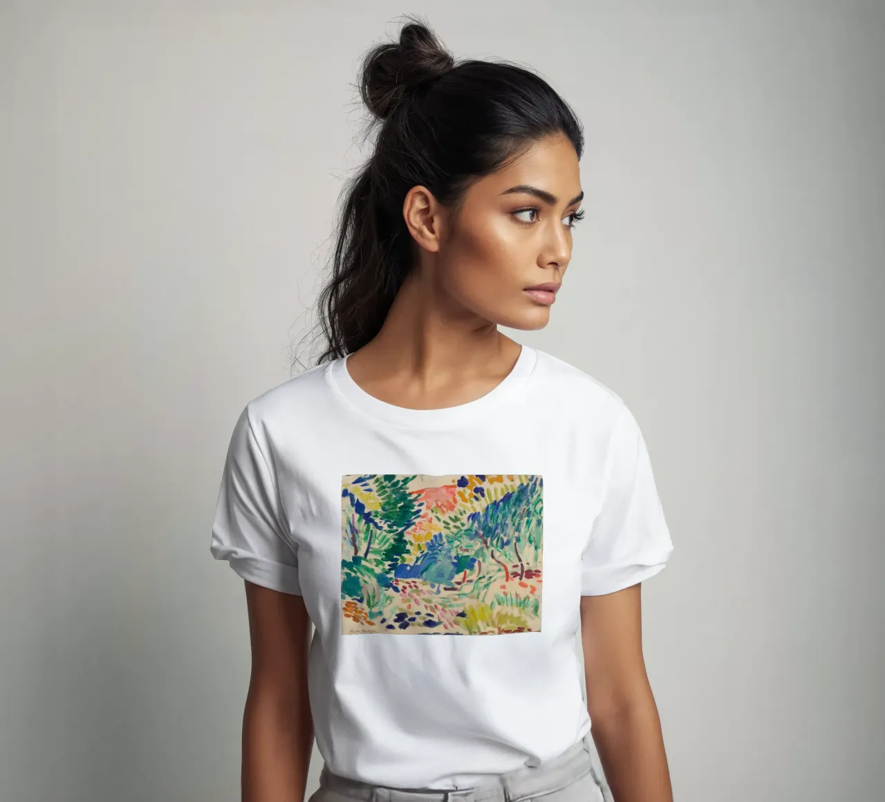 Landscape At Collioure t-shirt da robertmotoiart