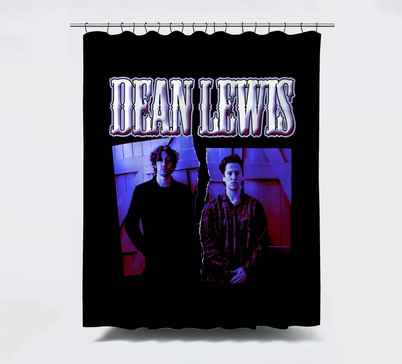 Stile Crack d'epoca Dean Lewis tenda da doccia da https://www.juniqe.com/uk/shop/Henndraws